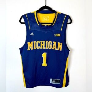 Michigan Wolverines Glenn Robinson‎ III Navy Authentic College Basketball Jersey